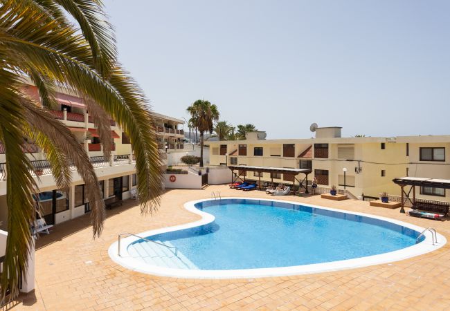Ferienwohnung in Los Cristianos - Frontline Playa las Vistas with pool, parking, sea Ferienwohnung in Los Cristianos - Frontline Playa las Vistas with pool, parking, sea