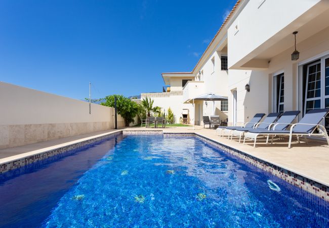 villa à El Rosario - Tabaiba Luxury chalet with heatable pool